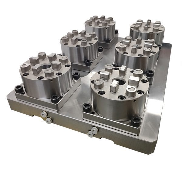 System 3R Compatible 6 in 1 CNC Pneumatic Chuck