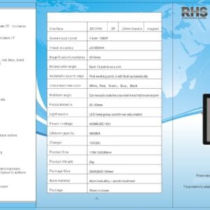 Erowa Compatible 7 inch camera detector