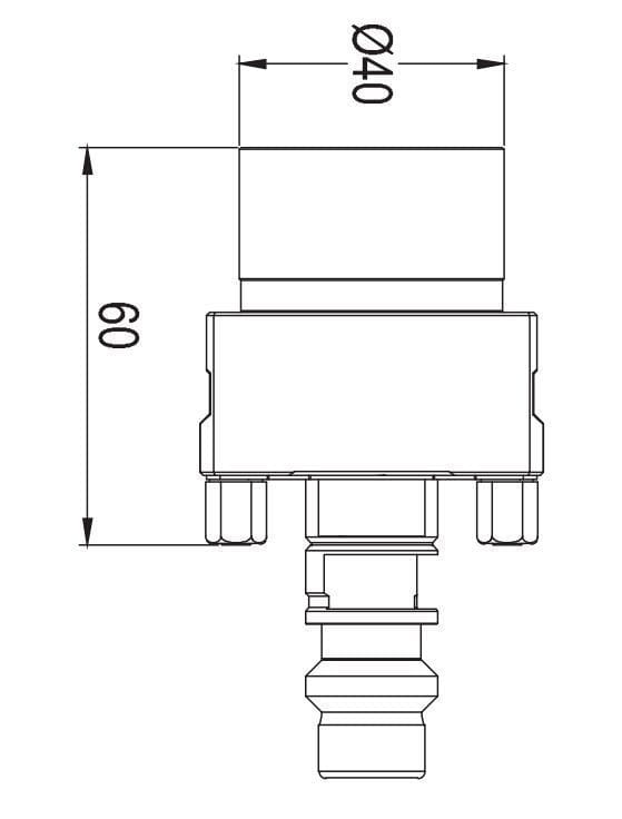Erowa Gauging pin ER-008617 Compatible