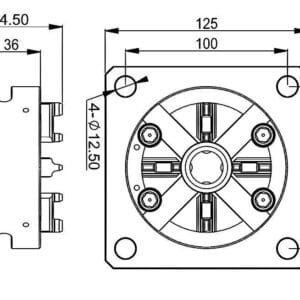 Erowa Quick Chuck ER-038824 Compatible 100 with Standard Base