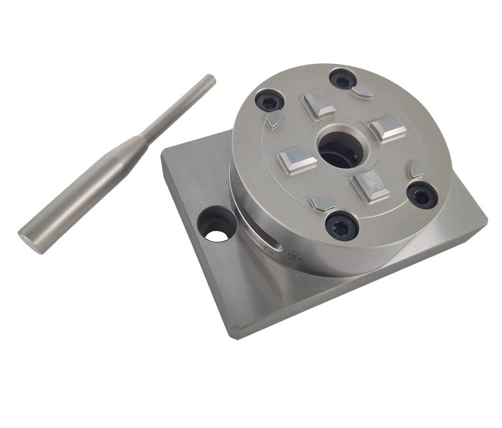 System 3R 3R-600.23-S Compatible D100 Manual Chuck with CNC Base