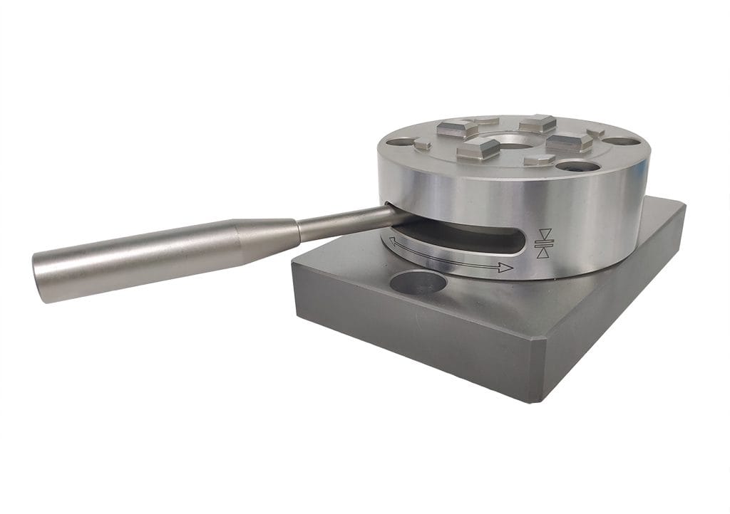 System 3R 3R-600.23-S Compatible D100 Manual Chuck with CNC Base