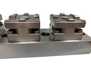 System 3R Macro Compatible 2" Square Precision 4 in 1 Manual Chuck Rail