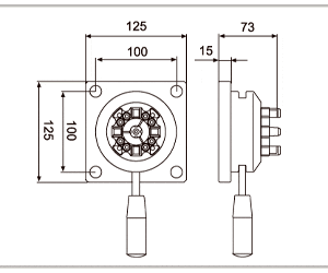 System 3R OEM 3R-460.37 Manual chuck MacroCombi