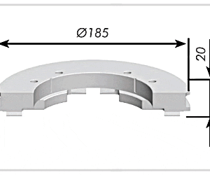 System 3R OEM 3R-691.1-185 Pallet Matrix 185
