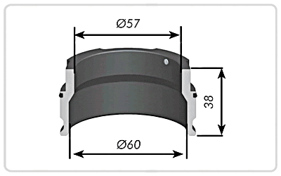 System 3R OEM 3R-695.2-110 Drawbar Matrix 110