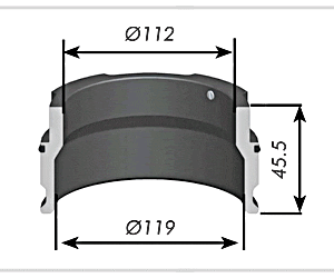 System 3R OEM 3R-695.2-185 Drawbar Matrix 185