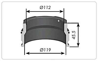 System 3R OEM 3R-695.2-185 Drawbar Matrix 185