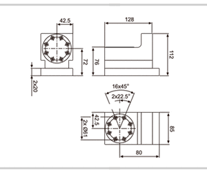 System 3R OEM 3R-A21944 Angle Block Macro