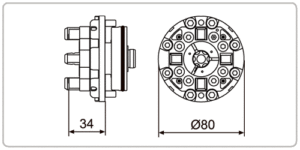 System 3R OEM 3R-SP18286 Pneumatic chuck MacroCombi