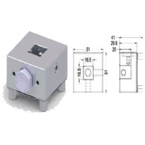 EROWA Compatible ER-010063 Prisround S Electrode Holder