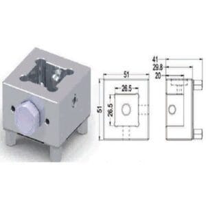 EROWA Compatible ER-010063 Prisround S Electrode Holder