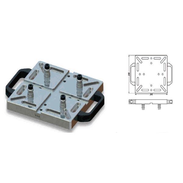 EROWA COMPATIBLE ER-036345 Heavy Duty Pneumatic Chuck base