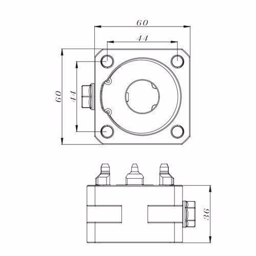 Erowa ER-034387 Quick Chuck 50 Compatible Screw Locking.