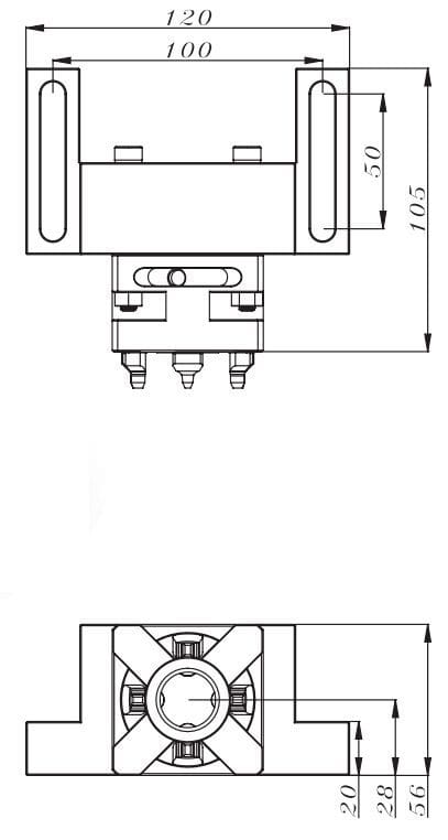 ER-022584 Compatible fixed QuickChuck 50 RSM UnoSet0