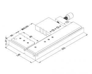 Stainless Precisions Vise for EDM