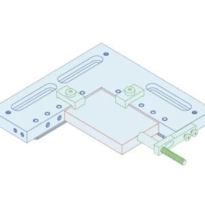 RHS Wire EDM Clamp machine square vise