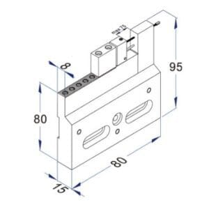 RHS Wire Edm Clamp Machine Vise