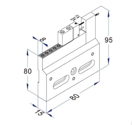 RHS Wire Edm Clamp Machine Vise