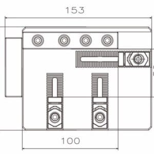 RHS709.1WEDM-50*100mm Tiny Component Clamping Tool
