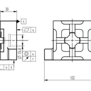 System 3R 3R-606.1 Control ruler Macro Compatible