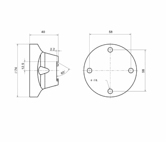 Dovetail Slot Collet D74 for Metal Processing