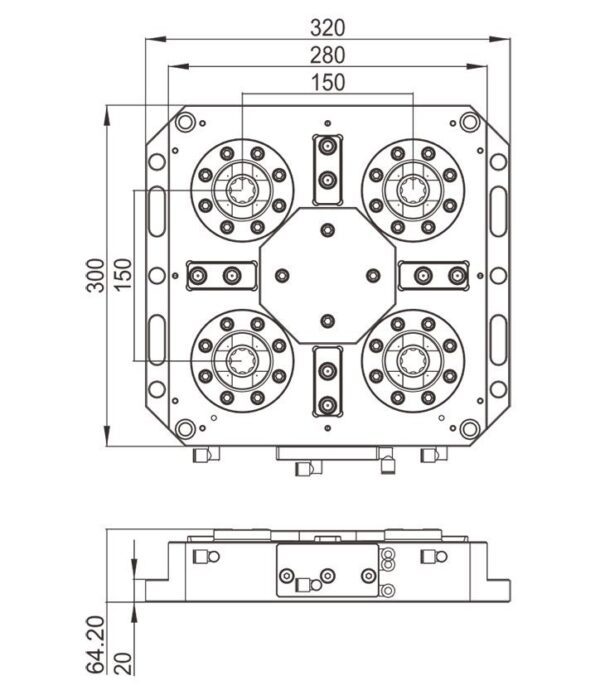 Erowa UPC P ER-016841 Chuck Compatible