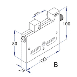 RHS- Wire EDM Clamp machine vise RHS-W5997-B