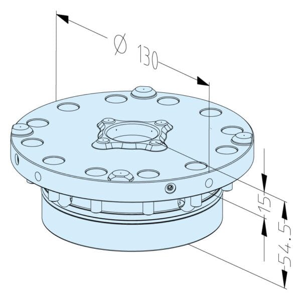 Erowa ER-062448 Compatible MTS+ IntegralChuck
