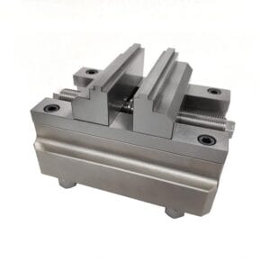 Mini Precision Self Centering Vise on Compatible Erowa plate