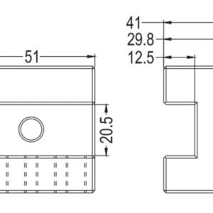 Erowa Uniholder C ER-093774 Compatible EWIS U20 Brass Holder