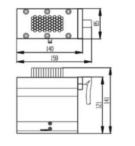 RHS 140x65 Pneumatic Flexible tool