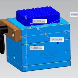 RHS Flexible Clamping Tooling Fixture 115X75X122mm