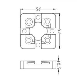 System 3R 3R-651.7E-S 54mm Pallet compatible Macro