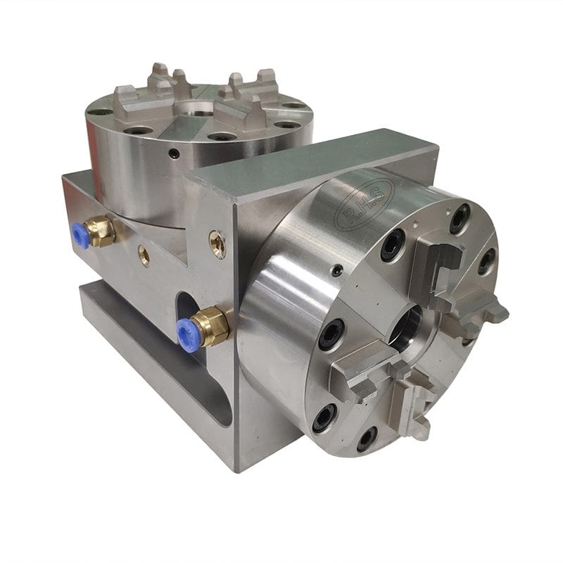 Erowa ER-019424 Compatible Horizontal & Vertical universal square block Pneumatic Chuck