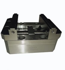 Mini Precision 5 Axis Self Centering Vise on Compatible Erowa ER-011599 100P