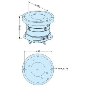 ER-007580 Erowa OEM Manual Rapid-Action Chuck - Image 1