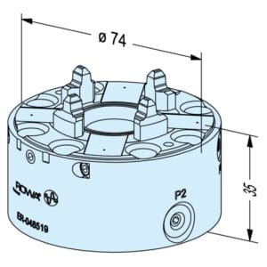 ER-048519 Erowa OEM ITS Chuck 50 Inox - Image 1