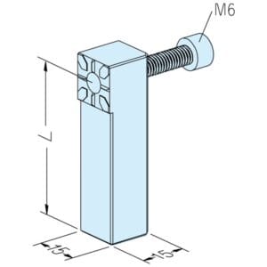 ER-003470 Erowa OEM Angle holder 15 x 15 x 50mm - Image 1