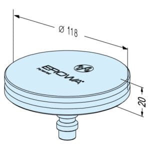 ER-007618 Erowa OEM Cover for rapid-action chuck - Image 1