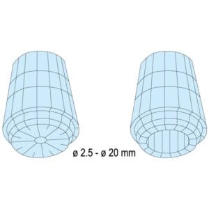 ER-008745 Erowa OEM Set of Collet Chucks ø 2.5 - 20mm - Image 1