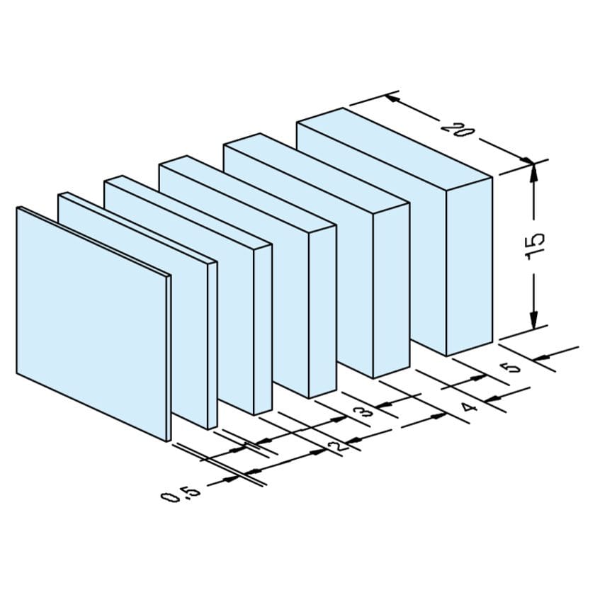 ER-010526 Erowa OEM Insert Plates 5mm, 50 pieces