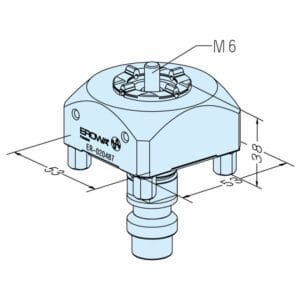 ER-020487 Erowa OEM Compact ITS adapter