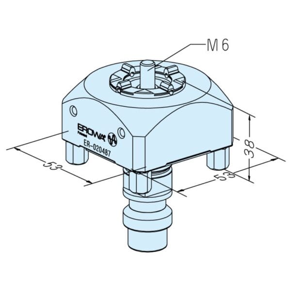 ER-020487 Erowa OEM Compact ITS adapter
