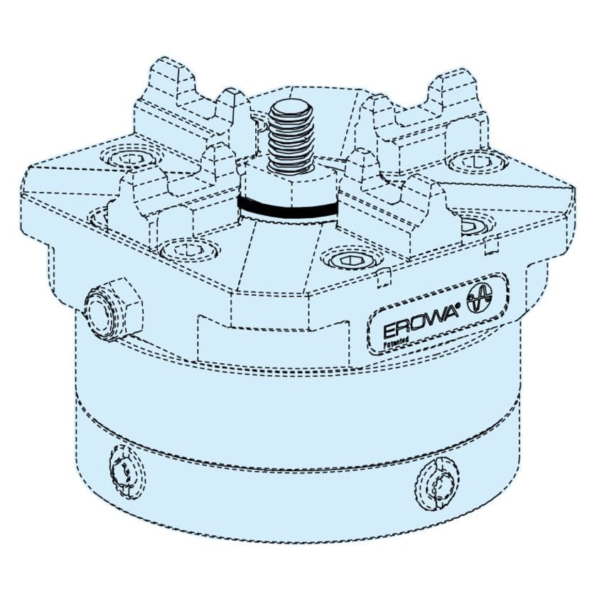 ER-022355 Erowa OEM Sealing Ring for Chucking Spigot, Set of 50