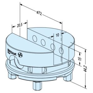 ER-035211 Erowa OEM Uniholder ø 72, Set of 6 - Image 1