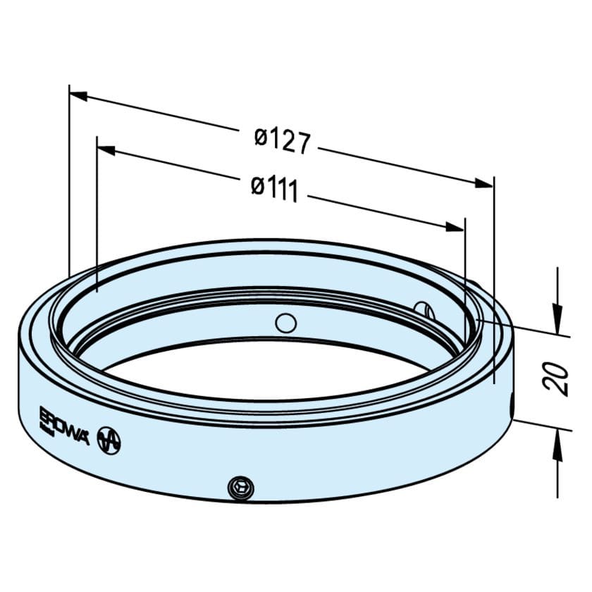 ER-046046 Erowa OEM Chip Guard ø 115