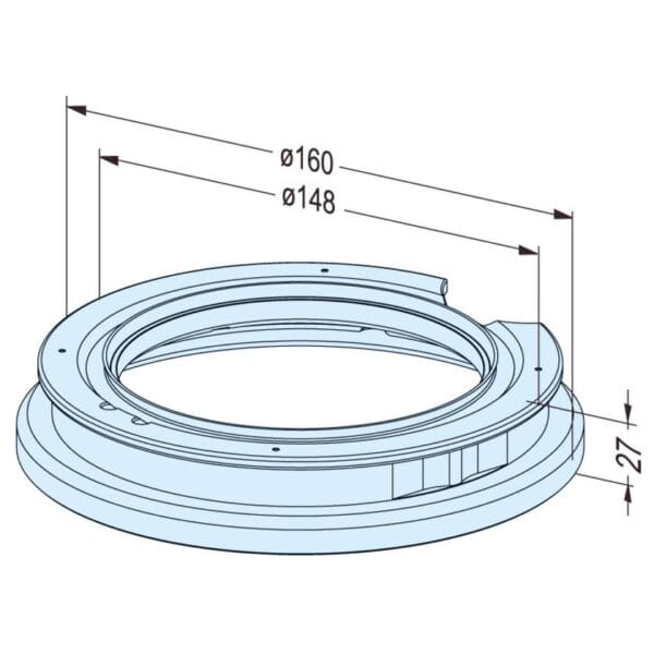 ER-055751 Erowa OEM Sealing Ring for Pallet ø115