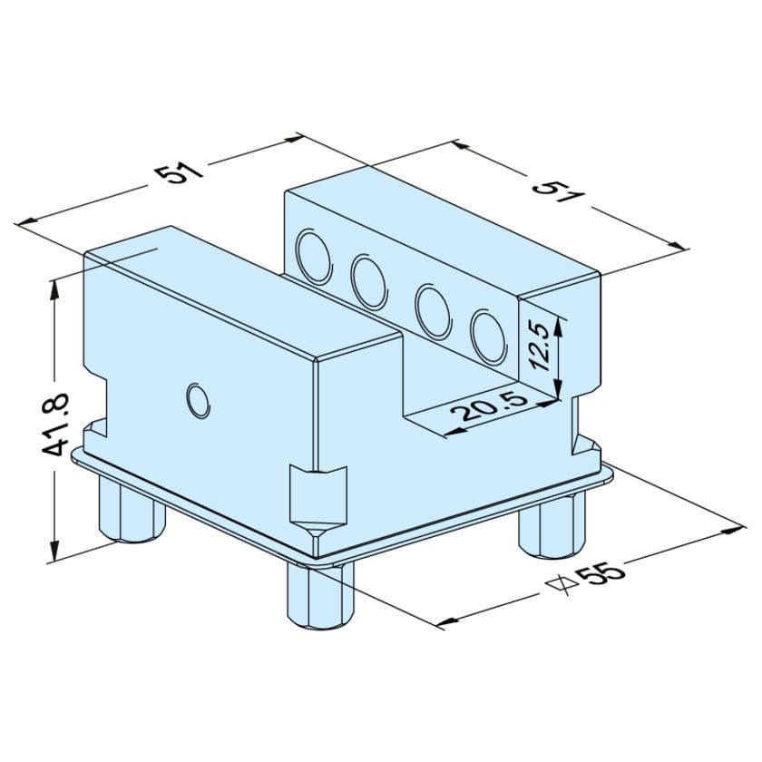 ER-093774 Erowa OEM Uniholder C EWIS, Set of 12