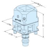 ER-093992 Erowa OEM Square 25 Holder C, 1 piece